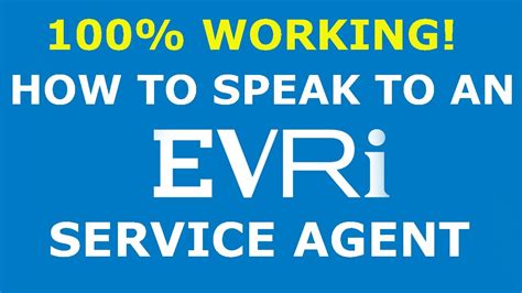 speak to evri customer service